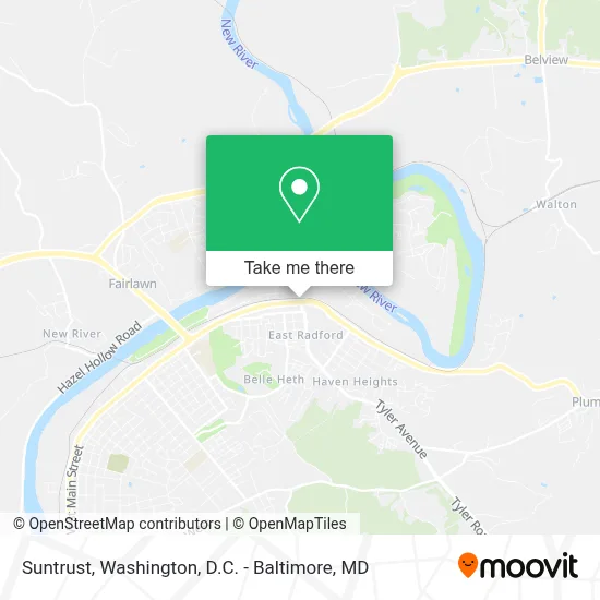 Suntrust map