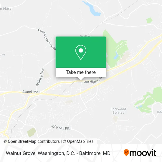 Walnut Grove map