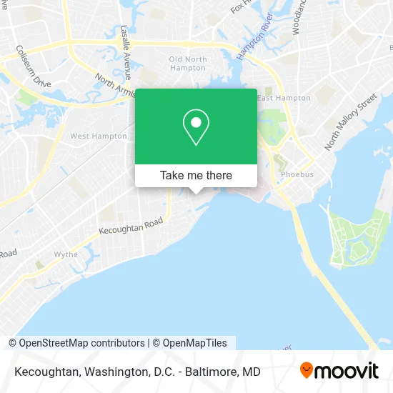 Kecoughtan map