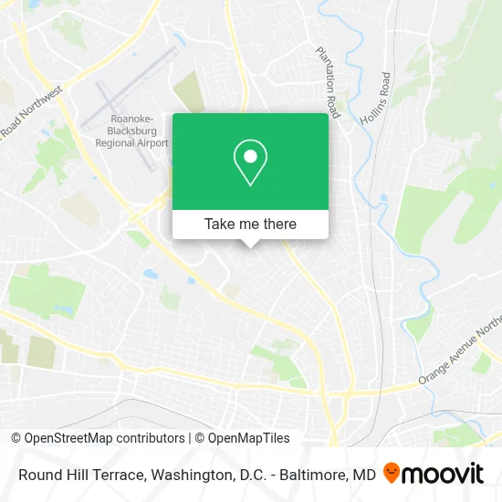 Round Hill Terrace map