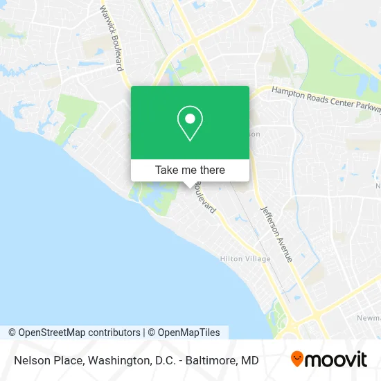 Nelson Place map