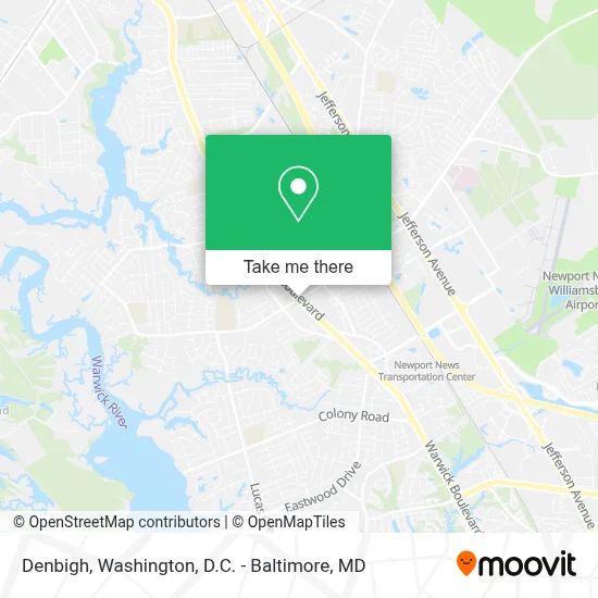 Denbigh map