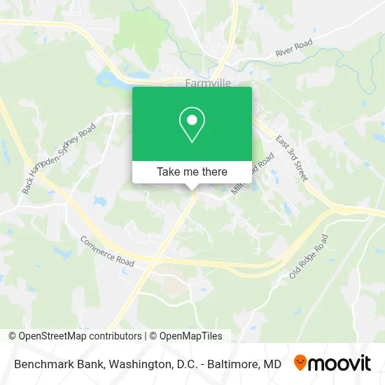 Benchmark Bank map