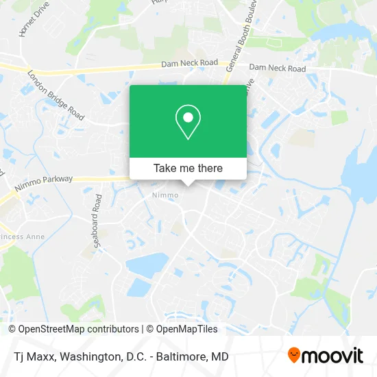 Tj Maxx map