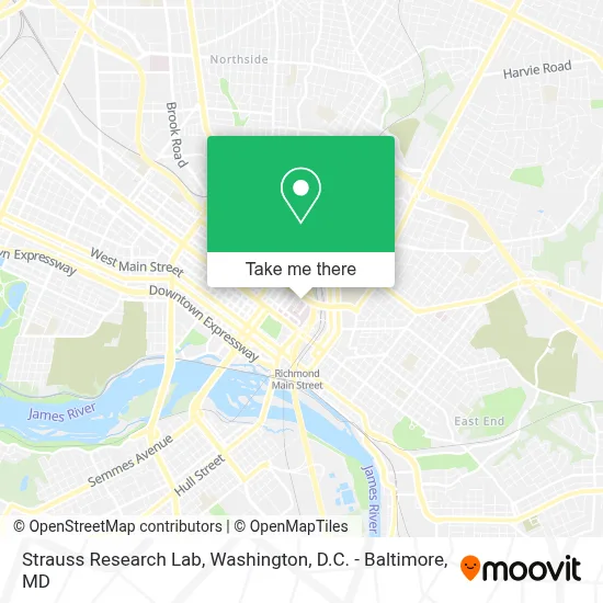 Strauss Research Lab map