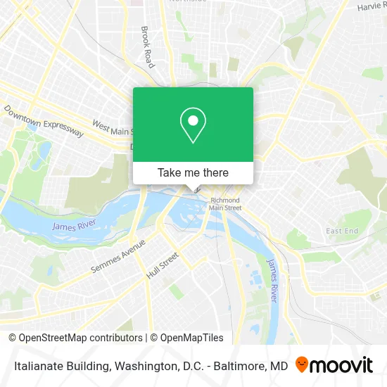 Italianate Building map