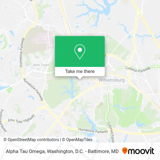 Alpha Tau Omega map