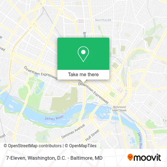 7-Eleven map