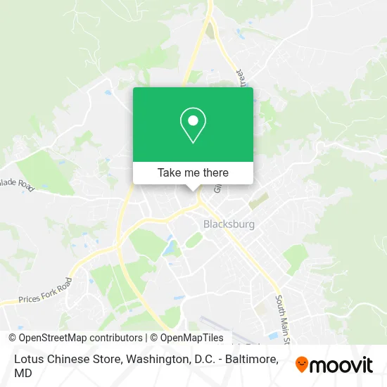 Lotus Chinese Store map