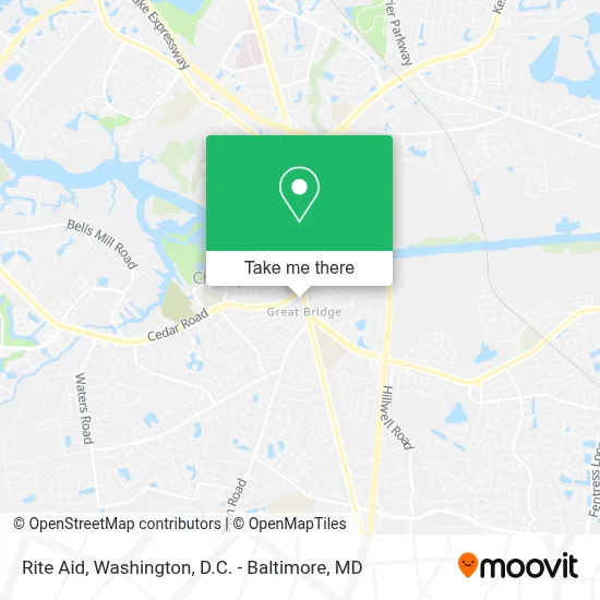 Rite Aid map