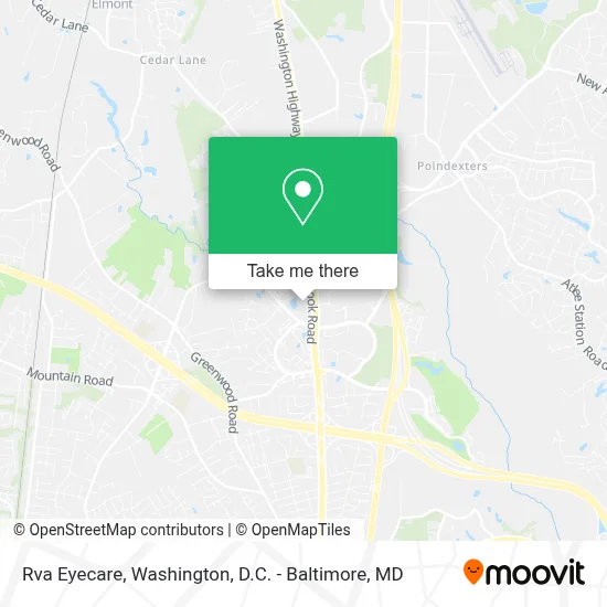 Rva Eyecare map