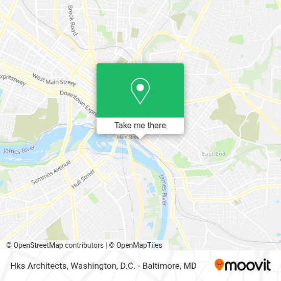 Hks Architects map