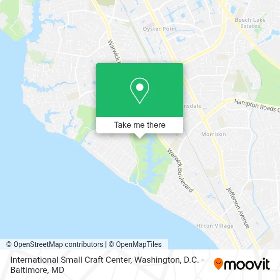 International Small Craft Center map