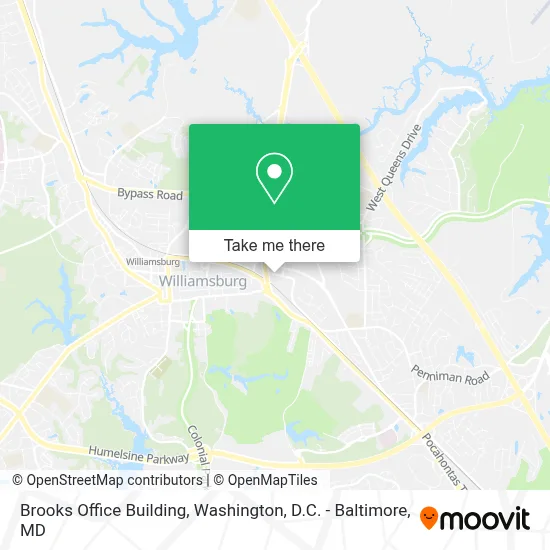 Brooks Office Building map