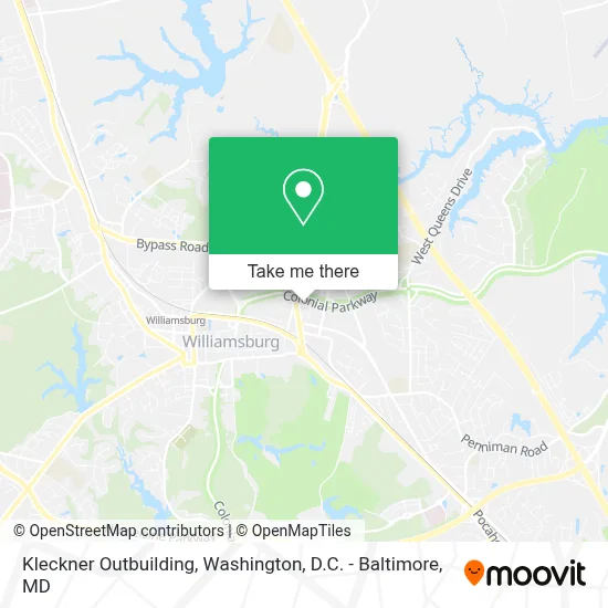 Kleckner Outbuilding map