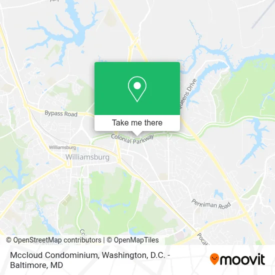 Mccloud Condominium map