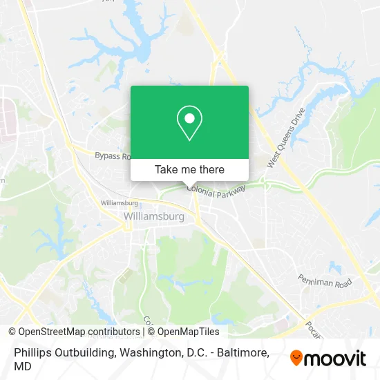 Phillips Outbuilding map