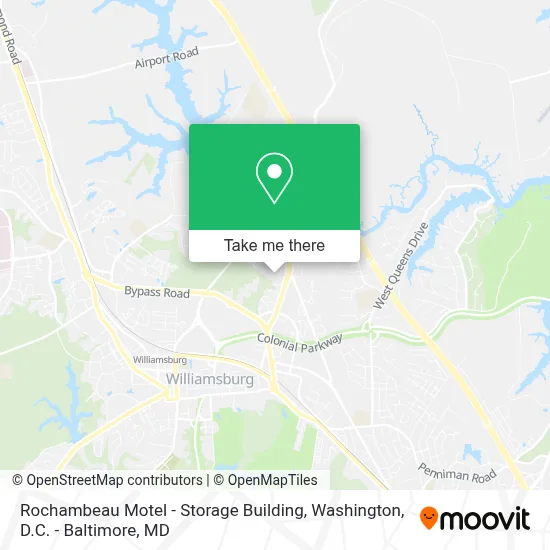 Rochambeau Motel - Storage Building map