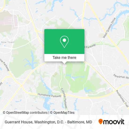 Guerrant House map