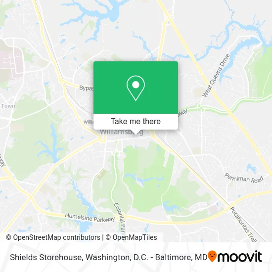 Shields Storehouse map