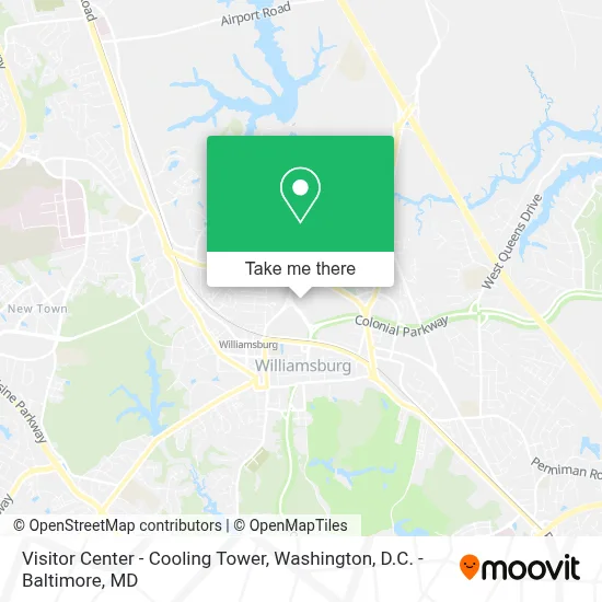 Visitor Center - Cooling Tower map