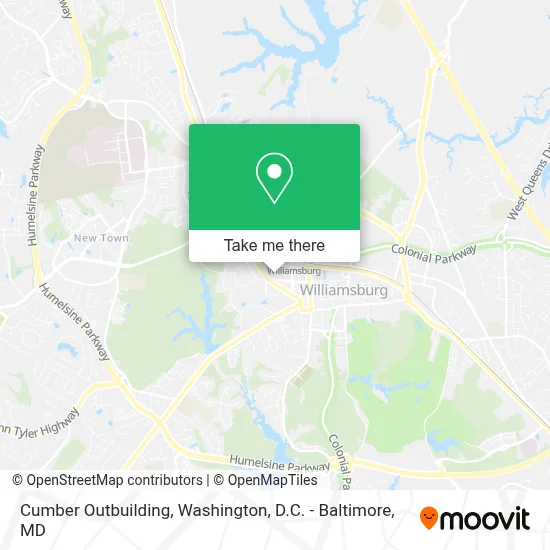 Cumber Outbuilding map