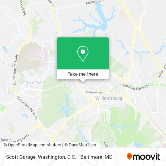 Scott Garage map