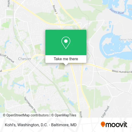 Kohl's map