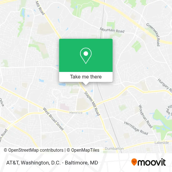 At&T map
