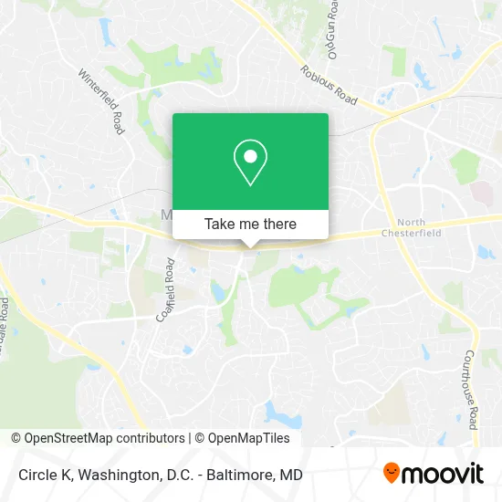 Circle K map