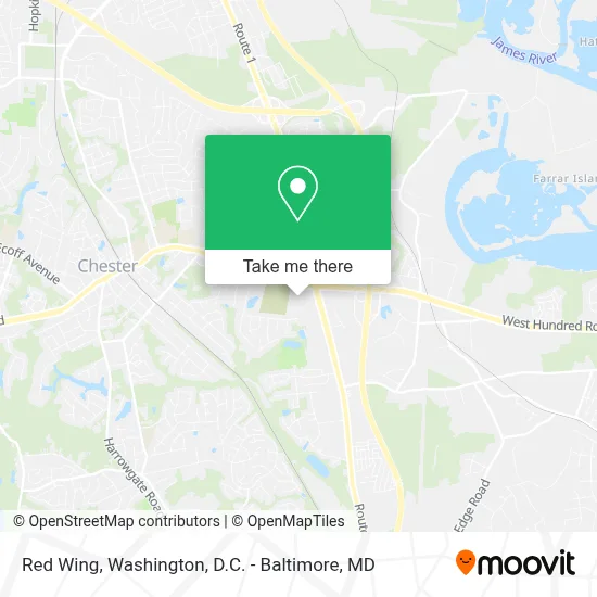 Red Wing map