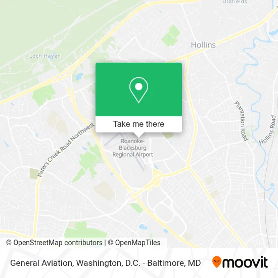 General Aviation map