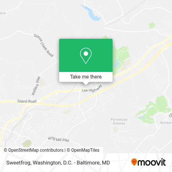 Sweetfrog map