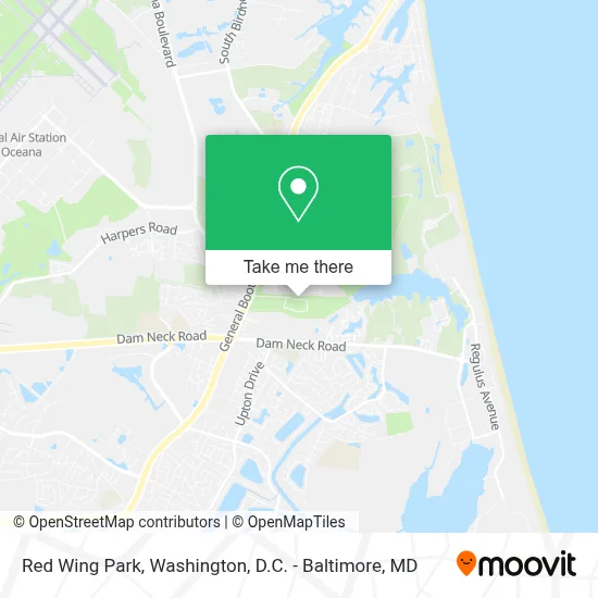 Red Wing Park map