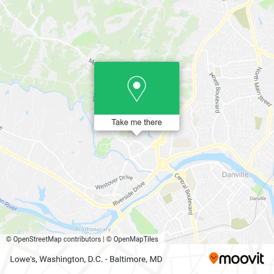Lowe's map
