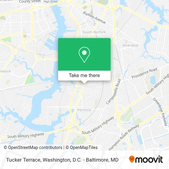 Tucker Terrace map