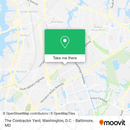 The Contractor Yard map