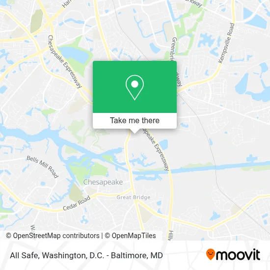 All Safe map