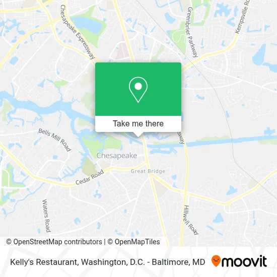 Kelly's Restaurant map