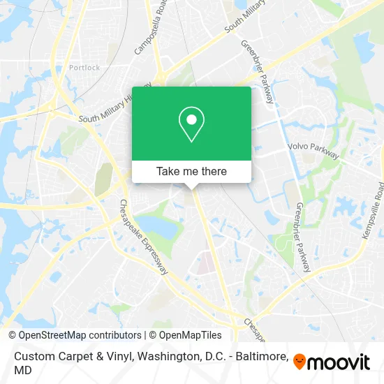 Custom Carpet & Vinyl map