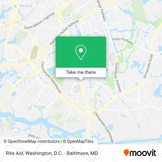 Rite Aid map