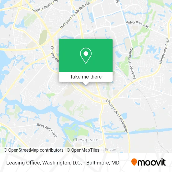 Leasing Office map