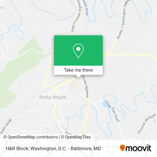 H&R Block map