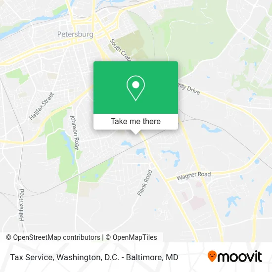Tax Service map