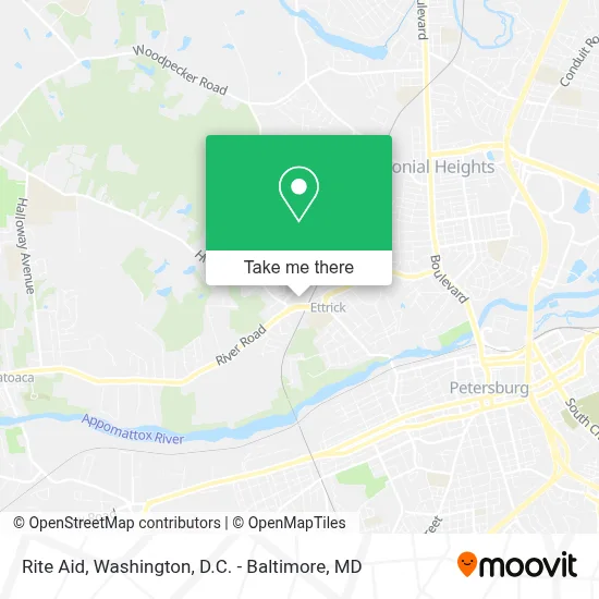Rite Aid map