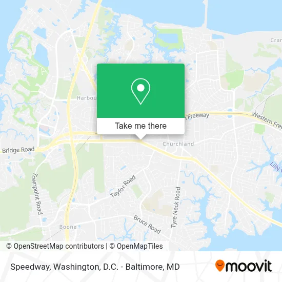 Speedway map
