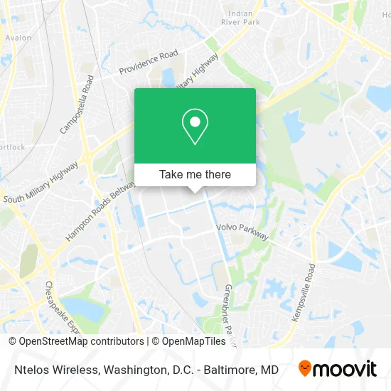 Ntelos Wireless map