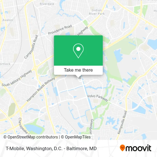 T-Mobile map