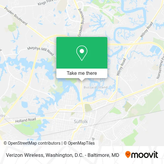 Verizon Wireless map