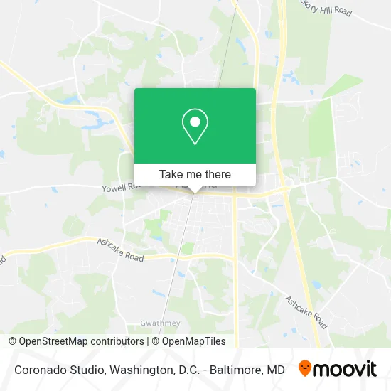 Coronado Studio map